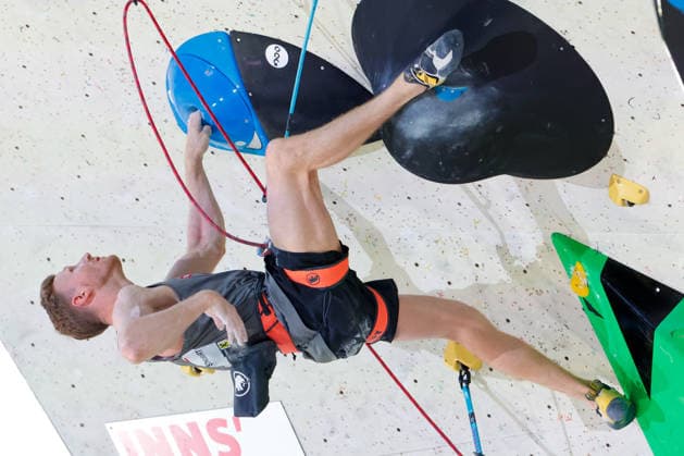 Sport Bilder des Tages CLIMBING - World Climbing Series INNSBRUCK,AUSTRIA,21.JUN.26 - CLIMBING - World Climbing Series, lead. Image shows Jakob Schubert (AUT).  GEPAxpictures xMarkoxVulic