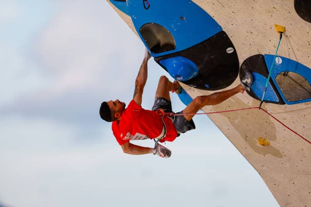 CLIMBING - World Climbing Series INNSBRUCK,AUSTRIA,21.JUN.26 - CLIMBING - World Climbing Series, lead. Image shows Alberto Gines Lopez (ESP).  GEPAxpictures xMarkoxVulic