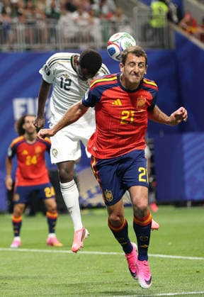 Football - FIFA World Cup, WM, Weltmeisterschaft, Fussball 2026 - Spain v Saudi Arabia - Atlanta, USA. Mikel Oyarzabal of Spain during the FIFA World Cup 2026 match between Spain and Saudi Arabia at Atlanta Stadium, Atlanta, USA on 21 June 2026 Atlanta USA  Copyright: xMatrixxImagesx xLynnexGleesonx