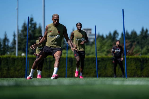 June 21, 2026, Vancouver, Bc, CANADA: Canada s Derek Cornelius runs a drill during a FIFA World Cup, WM, Weltmeisterschaft, Fussball training session, in Vancouver, on Sunday, June 21, 2026. Canada News - June 21, 2026  - ZUMAc35_ 20260621_zaf_c35_057 Copyright: xEthanxCairnsx