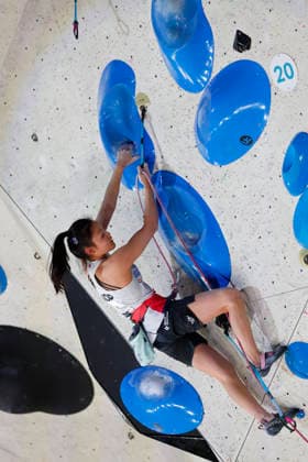 CLIMBING - World Climbing Series INNSBRUCK,AUSTRIA,21.JUN.26 - CLIMBING - World Climbing Series, lead. Image shows Chaehyun Seo (KOR).  GEPAxpictures xMarkoxVulic