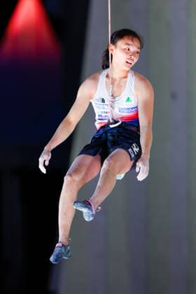 CLIMBING - World Climbing Series INNSBRUCK,AUSTRIA,21.JUN.26 - CLIMBING - World Climbing Series, lead. Image shows Chaehyun Seo (KOR).  GEPAxpictures xMarkoxVulic