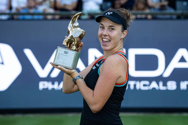 Siegerin 2026 Linda Noskova CZE, Finale-Einzel, VANDA Pharmaceuticals BERLIN TENNIS OPEN, Berlin, LTTC Rot-Weiß , 21.06.2026, *** 2026 Champion Linda Noskova (CZE), Singles Final, VANDA Pharmaceuticals BERLIN TENNIS OPEN, Berlin, LTTC Rot Weiß, June 21, 2026,,detected_source_language Copyright: xClaudioxGärtnerx