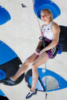 CLIMBING - World Climbing Series INNSBRUCK,AUSTRIA,21.JUN.26 - CLIMBING - World Climbing Series, lead. Image shows Janja Garnbret (SLO).  GEPAxpictures xMarkoxVulic