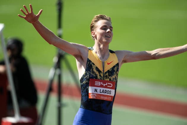 FBK Games 2026. Niels Laros from the Netherlands competes in the Men s 800m during the FBK Games 2026 in Hengelo, Netherlands, on June 21, 2026. Hengelo Netherlands  Copyright: xAndyxAstfalckx originalFilename:astfalck-fbkgames260621_nph9Q.jpg