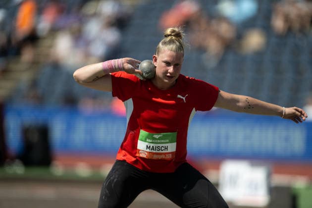 FBK Games 2026. Katharina Maisch from Germany competes in the Women s Shot Put during the FBK Games 2026 in Hengelo, Netherlands, on June 21, 2026. Hengelo Netherlands  Copyright: xAndyxAstfalckx originalFilename:astfalck-fbkgames260621_np6KW.jpg