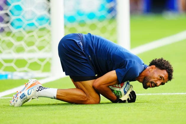 Uruguay v Cape Verde - FIFA World Cup, WM, Weltmeisterschaft, Fussball 2026 - Group H FLORIDA, USA - JUNE 21: Josimar ‘Vozinha’ Dias warms up prior the 2026 FIFA World Cup First Stage Group H match between Uruguay and Cape Verde at the Hard Rock Stadium (Miami Stadium) in Miami Gardens, Florida, United States on June 21, 2026. Evrim Aydin Anadolu Florida United States. Editorial use only. Please get in touch for any other usage.  Copyright: x2026xAnadoluxEvrimxAydinx
