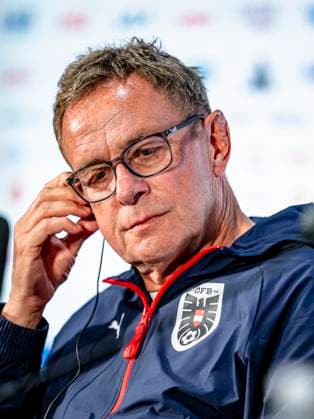 DALLAS - Austria national team, Nationalteam coach Ralf Rangnick during the 2026 World Cup, Austrian press conference, PK, Pressekonferenz at AT&T Stadium on June 21, 2026 in Dallas, United States. (Photo by Stefan Koops EYE4IMAGES DeFodi Images) - *** DALLAS