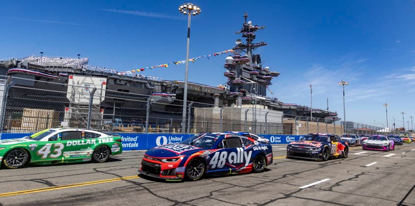 Motorsport, NASCAR, the Anduril 250 in San Diego