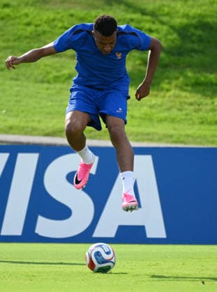 2026 World Cup - French national team, Nationalteam Training Session in Philadelphia Kylian Mbappe of France during a training session of the French national team, at Philadelphia university on June 21, 2026 in Philadelphia, Pennsylvania. Photo by Olivier Douliery ABACAPRESS.COM Philadelphia Pennsylvania United States  Copyright: xDoulieryxOlivier ABACAx