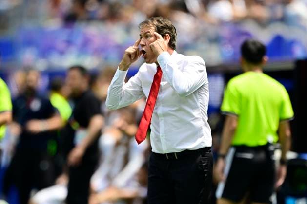 Belgium vs Iran - FIFA World Cup, WM, Weltmeisterschaft, Fussball 2026 LOS ANGELES, USA - JUNE 21 : Garcia Rudi head coach of Belgium during the FIFA World Cup 2026 Group G match between Belgium and Iran at the SOFI STADIUM on June 21, 2026 in Los Angeles, USA, 21 06 2026 Los Angeles United States of America  Copyright: xJanxDexMeuleneirx