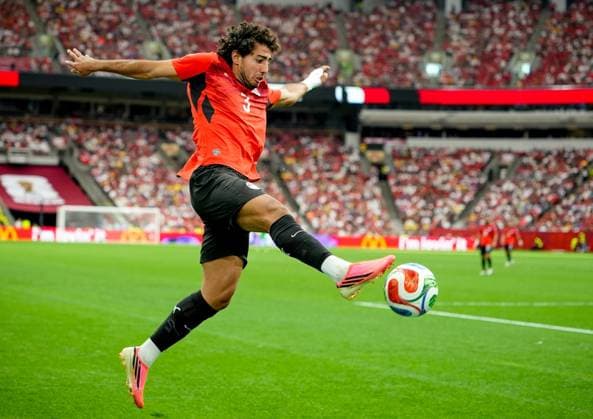 New Zealand v Egypt - FIFA World Cup, WM, Weltmeisterschaft, Fussball 2026 - Group G VANCOUVER, CANADA - JUNE 21: Mohamed Hany (3) of Egypt in action during the 2026 FIFA World Cup Group G match between New Zealand and Egypt at BC Place Stadium in Vancouver, Canada, on June 21, 2026. Ercin Erturk Anadolu British Columbia Canada. Editorial use only. Please get in touch for any other usage.  Copyright: x2026xAnadoluxErcinxErturkx