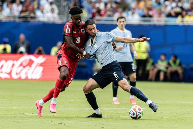 Uruguay vs. Cape Verde MIAMI, FL - 21.06.2026: URUGUAY VS. CAPE VERDE - Rodrigo Bentancur, during the match between Uruguay and Cape Verde, valid for the group stage of the 2026 FIFA World Cup, WM, Weltmeisterschaft, Fussball held at Hard Rock Stadium, in Miami Gardens, Florida, United States, this Sunday (21). (Photo: Danilo Fernandes Fotoarena) x2966893x  DaniloxFernandes