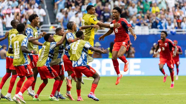 June 21, 2026, Miami Gadens, Florida, USA: Cape Verde midfielder KEVIN PINA (6) celebrates after scoring a free kick goal against Uruguay in the first half of their World Cup Group H soccer match at Miami Stadium on Sunday in Miami Gardens. Miami Gadens USA - ZUMAm67_ 20260621_zaf_m67_001 Copyright: xMatiasxJ.xOcnerx