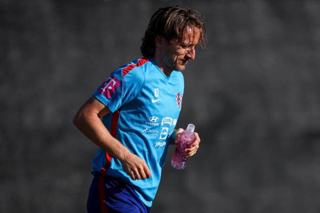 Croatia Training And press conference, PK, Pressekonferenz - FIFA World Cup, WM, Weltmeisterschaft, Fussball 2026 Luka Modric during a Team Croatia training session at training centre at Episcopal High School on June 21, 2026 in Alexandria, Virginia.  IgorxKralj PIXSELL
