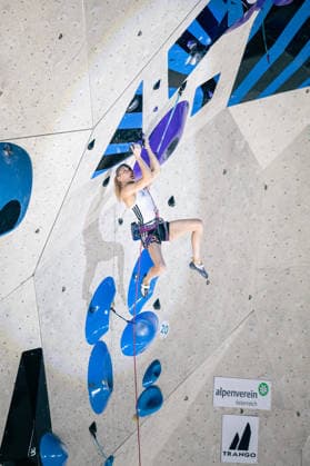 21.06.2026: Klettern - Seilklettern: World Climbing Series Innsbruck 2026 - Finale Damen Janja Garnbret (SLO) Innsbruck Kletterzentrum Innsbruck Österreich *** June 21, 2026 Climbing Rope Climbing World Climbing Series Innsbruck 2026 Womens Final Janja Garnbret (SLO) Innsbruck Climbing Center Innsbruck, Austria,detected_source_language