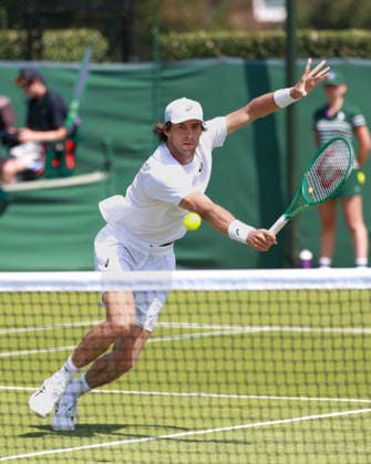 Henri Squire (GER), Herren Einzel, Men s Singles, Qualifikation, Wimbledon Tennis - Wimbledon 2026 - Grand Slam ITF ATP, Tennis Herren WTA, Tennis Damen - AELTC - London - - Great Britain - 22 June 2026. *** Henri Squire GER, Mens Singles, Qualifying, Wimbledon Tennis, Wimbledon 2026, Grand Slam, ITF, ATP, WTA, AELTC, London, Great Britain, June 22, 2026,detected_source_language Copyright: xJuergenxHasenkopfx