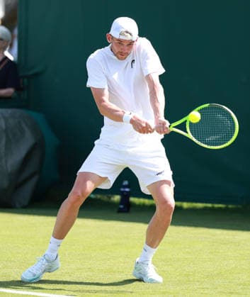 Jerome Kim (SUI), Herren Einzel, Men s Singles, Qualifikation, Wimbledon Tennis - Wimbledon 2026 - Grand Slam ITF ATP, Tennis Herren WTA, Tennis Damen - AELTC - London - - Great Britain - 22 June 2026. *** Jerome Kim SUI, Mens Singles, Qualifying, Wimbledon Tennis, Wimbledon 2026, Grand Slam, ITF, ATP, WTA, AELTC, London, Great Britain, June 22, 2026,detected_source_language Copyright: xJuergenxHasenkopfx