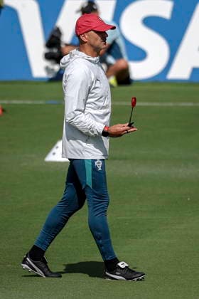 FIFA World Cup, WM, Weltmeisterschaft, Fussball 2026 - Portugal training Portugal s national soccer head coach Roberto Martinez leads a training session of the team in Palm Beach, Florida, USA, 22 June 2026. Portugal prepares for the upcoming FIFA World Cup 2026 match against Uzbekistan. Palm Beach Florida Estados Unidos  Copyright: xMIGUELxA.xLOPESx