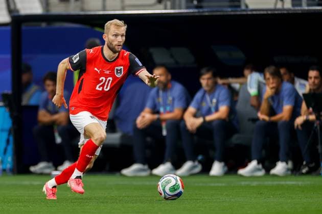 DALLAS, 22-06-2026, Dallas AT&T Stadium, World Cup 2026 Match between Argentina and Austria. Picture shows Austria player Konrad Laimer Argentina - Austria (World Cup 2026)  x204557593x Copyright: