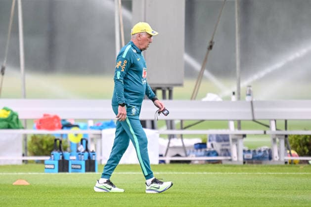 coach Carlo Ancelotti (Brazil) Looks on during the Brazil training session at Columbia Park Training Facility on June 22, 2026 in Morristown, New Jersey. (Photo by Harry Langer DeFodi Images) - *** Coach Carlo Ancelotti watches the Brazil team during their training session at Columbia Park Training Facility on June 22, 2026, in Morristown, New Jersey. Photo by Harry Langer, DeFodi Images,detected_source_language