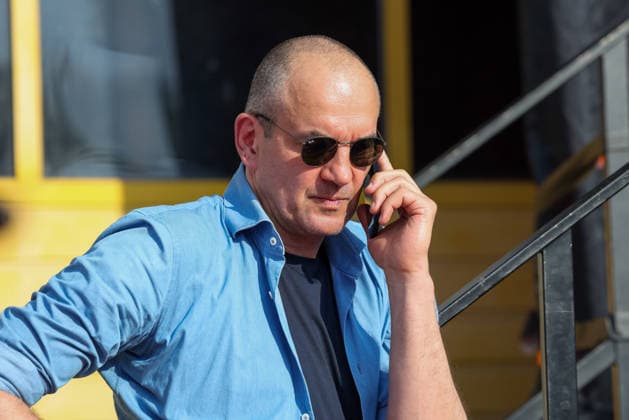 Dragan Tarlac (FC Bayern Basketball, Geschaeftsfuehrer telefoniert, GER, FC Bayern Basketball, Saisonabschluss Fan-Fest, Saison 2025 2026, 22.06.2026, GER, FC Bayern Basketball, Saisonabschluss Fan-Fest, Saison 2025 2026, 22.06.2026 Muenchen *** Dragan Tarlac, FC Bayern Basketball, Managing Director of Sports, on the phone, GER, FC Bayern Basketball, End-of-Season Fan Fest, 2025–2026 season, June 22, 2026, GER, FC Bayern Basketball, End-of-Season Fan Fest, 2025–2026 Season, June 22, 2026, Munich,detected_source_language Copyright: xEibner-Pressefoto JennixMaulx EP_JML