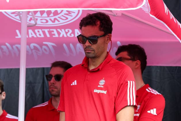 Oscar da Silva (FC Bayern Basketball, 01), GER, FC Bayern Basketball, Saisonabschluss Fan-Fest, Saison 2025 2026, 22.06.2026, GER, FC Bayern Basketball, Saisonabschluss Fan-Fest, Saison 2025 2026, 22.06.2026 Muenchen *** Oscar da Silva, FC Bayern Basketball, 01, GER, FC Bayern Basketball, End-of-Season Fan Fest, 2025–2026 Season, June 22, 2026, GER, FC Bayern Basketball, End-of-Season Fan Fest, 2025–2026 Season, June 22, 2026, Munich,detected_source_language Copyright: xEibner-Pressefoto JennixMaulx EP_JML