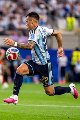 Lautaro Martinez of Argentina during the match between Argentina and Austria in the second round of the group stage of the 2026 World Cup, held at Houston Stadium in Dallas, United States. Richard Callis Fotoarena (Richard Callis SPP)  Copyright: xRichardxCallisx xSPPx spp-en-RiCa-2967551