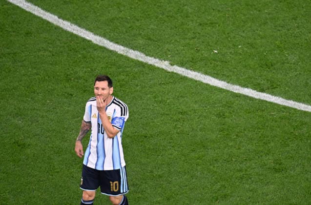 (260623) -- DALLAS, June 23, 2026 -- Lionel Messi of Argentina reacts as he misses a penalty kick during the group J match between Argentina and Austria at the 2026 FIFA World Cup, WM, Weltmeisterschaft, Fussball at Dallas Stadium in Dallas, the United States, June 22, 2026. ) (SP)U.S.-DALLAS-FOOTBALL-FIFA WORLD CUP-GROUP J-ARG VS AUT WuxXiaoling 