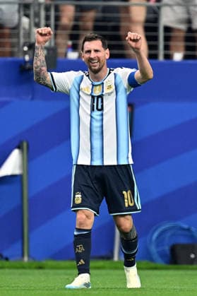 Sport Bilder des Tages Gc Arlington (Stati Uniti) 22 06 2026 - Mondiali di Calcio 2026 Argentina-Austria foto Giacomo Cosua Image nella foto: esultanza gol Lionel Messi 