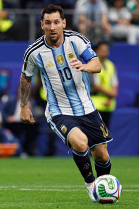 Lionel Messi seen during FIFA World Cup, WM, Weltmeisterschaft, Fussball 2026 game between national teams of Argentina and Austria (Grzegorz Wajda Ball Raw Images) Arlington Dallas Stadium USA Copyright: xGrzegorzxWajdax grzegorzwajda_argentina_austria_2526_5-17