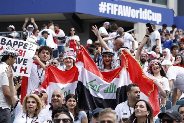 Football, 2026 FIFA World Cup, France v Iraq, fans in Philadelphia