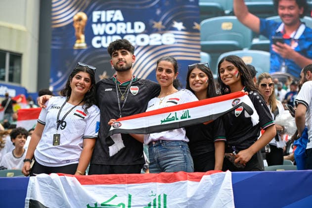 June 22, 2026, Philadelphia, Pennsylvania, United States: Fans in the stands pregame between France and Iraq during the group I World Cup match at Philadelphia Stadium Philadelphia United States - ZUMArf1_ 20260622_zaf_rf1_008 Copyright: xRickyxFitchettx