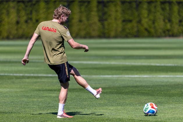 June 22, 2026, Vancouver, Bc, CANADA: CanadaöÄÃ s Jacob Shaffelburg participates in a FIFA World Cup, WM, Weltmeisterschaft, Fussball soccer training session, in Vancouver, on Monday, June 22, 2026. Canada News - June 22, 2026  - ZUMAc35_ 20260622_zaf_c35_084 Copyright: xTimothyxMatweyx