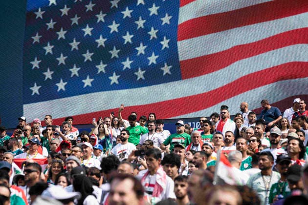 FOOTBALL : France vs Irak - Coupe du monde FIFA 2026. Lincoln Financial Field Philadelphie 22 06 2026 Ambiance avec les supporters de l Ã quipe de France  Copyright: xELYXANDROxCEGARRAx