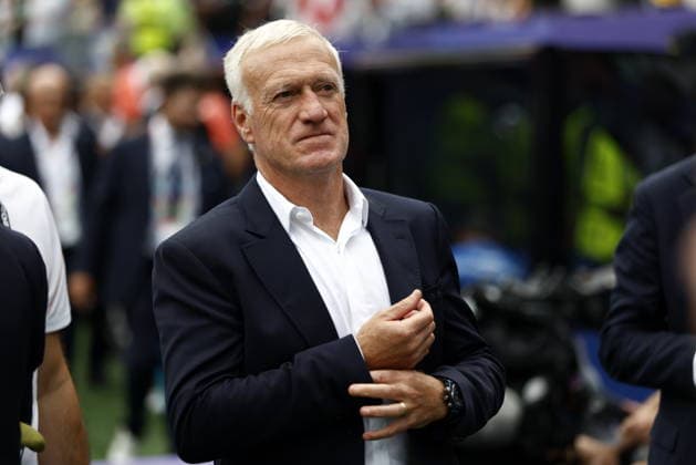 FIFA World Cup, WM, Weltmeisterschaft, Fussball 2026 - Group I - France vs Iraq France s head coach Didier Deschamps looks on ahead of the FIFA World Cup 2026 group stage match France against Iraq, in Philadelphia, Pennsylvania, USA, 22 June 2026. PHILADELPHIA United States  Copyright: xWILLxOLIVERx