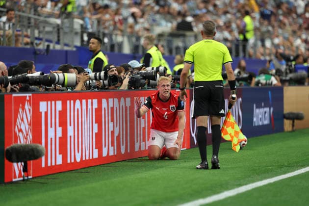 SOCCER - FIFA World Cup, WM, Weltmeisterschaft, Fussball 2026 ARLINGTON,TEXAS,USA,22.JUN.26 - SOCCER - FIFA World Cup 2026, group stage, Argentina vs Austria. Image shows Xaver Schlager (AUT).  GEPAxpictures xStevenxDinberg