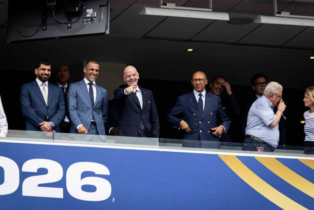 FOOTBALL : France vs Irak - Coupe du monde FIFA 2026. Lincoln Financial Field Philadelphie 22 06 2026 Gianni Infantino  Copyright: xx