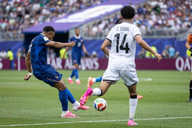 FOOTBALL : France vs Irak - Coupe du monde FIFA 2026. Lincoln Financial Field Philadelphie 22 06 2026 Kylian Mbappe 10 (France) but  Copyright: xelyxandroxcegarrax