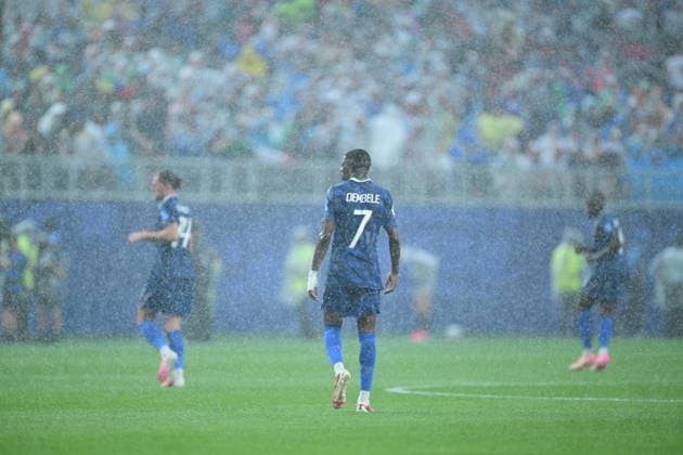 France v Iraq - FIFA World Cup, WM, Weltmeisterschaft, Fussball 2026 - Group I PHILADELPHIA, UNITED STATES - JUNE 22: Ousmane Dembele (7) of France takes part during the 2026 FIFA World Cup First Stage Group I match between France and Iraq at Lincoln Financial Field (Philadelphia Stadium) in Philadelphia, Pennsylvania, United States on June 22, 2026. Abdulhamid Hosbas Anadolu Pennsylvania United States. Editorial use only. Please get in touch for any other usage.  Copyright: x2026xAnadoluxAbdulhamidxHosbasx
