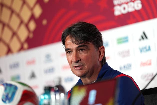 press conference, PK, Pressekonferenz ahead of Panama v Croatia - 2026 FIFA World Cup, WM, Weltmeisterschaft, Fussball TORONTO, CANADA - JUNE 22 : Head Coach of Croatia Zlatko Dalic speaks during a press conference one day ahead of their Group L match against Panama at the 2026 FIFA World Cup in Toronto, Ontario, Canada on June 22, 2026. Mert Alper Dervis Anadolu Ontario Canada. Editorial use only. Please get in touch for any other usage.  Copyright: x2026xAnadoluxMertxAlperxDervisx