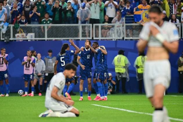 Lincoln Financial Field, Philadelphia (PA), June 22, 2026 - WORLD CUP FRANCE VS IRAQ - Second goal by Kylian Mbappe of France, during the match between FRANCE and IRAQ, valid for the second round of Group I of the 2026 FIFA World Cup, WM, Weltmeisterschaft, Fussball held at Philadelphia Stadium, in Philadelphia, on the afternoon of Monday, June 22. (Photo: Eduardo Carmim Photo Premium SPP) 30930 (Eduardo Carmim SPP)  Copyright: xEduardoxCarmimx xSPPx spp-en-EdCa-eduardo_carmim_photo_premium_491473