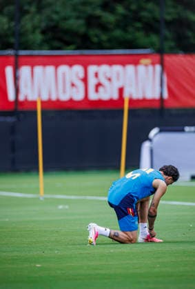 Spain national team, Nationalteam World Cup 22 06 2026 Yeremi Pino of Spain during the Spanish national team s training session at their World Cup base camp at the Baylor School in Chattanooga, United States of America on June 22, 2026. Photo (PGS Photo Agency) Chattanooga Copyright: xPGSxPhotoxAgencyx