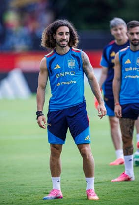 Spain national team, Nationalteam World Cup 22 06 2026 Marc Cucurella of Spain during the Spanish national team s training session at their World Cup base camp at the Baylor School in Chattanooga, United States of America on June 22, 2026. Photo (PGS Photo Agency) Chattanooga Copyright: xPGSxPhotoxAgencyx