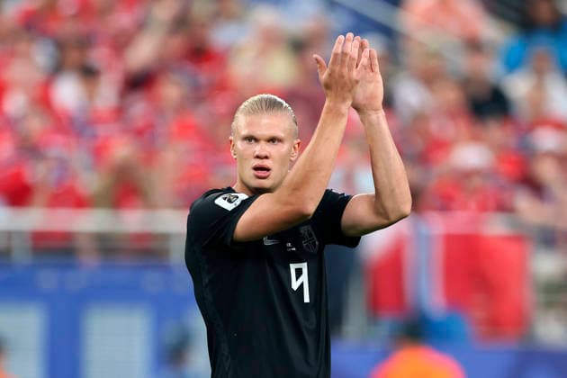 Norway v Senegal: Group I - FIFA World Cup, WM, Weltmeisterschaft, Fussball 2026 Erling Haaland of Norway applauds the fans during the FIFA World Cup 2026 Group I match between Norway and Senegal at New York New Jersey Stadium on June 22, 2026 in East Rutherford, United States. East Rutherford New York New Jersey Stadium NJ United States Copyright: xAllstarxPicturexLibraryxLtdx