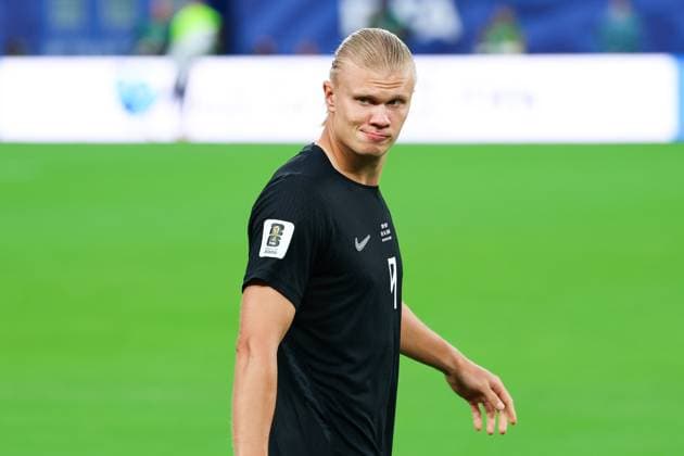 RECORD DATE NOT STATED FIFA World Cup, WM, Weltmeisterschaft, Fussball 2026 - Group I - Norway v Senegal Erling Haaland player of Norway before the match between Norway and Senegal in the second round of Group I of the 2026 FIFA World Cup group stage at New York New Jersey Stadium, in East Rutherford, United States, on Monday, June 22, 2026.(Foto: William Volcov Brazil Photo Press IMAGO) Sports East Rutherford NJ United States of America Copyright: xWILLIAMxVOLCOVx