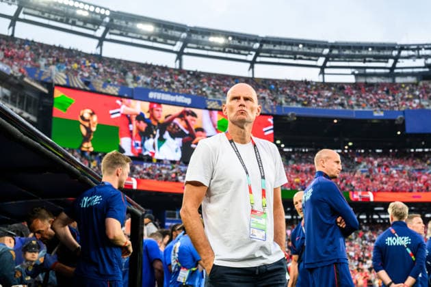 260622 Head coach Stale Solbakken of Norway ahead of the FIFA World Cup, WM, Weltmeisterschaft, Fussball 2026 group stage football match between Norway and Senegal on June 22, 2026 in New Jersey. Photo: Vegard Grott BILDBYRAN kod VG VG0963 bbeng fotboll football soccer fotball vm fotbolls-vm fotball-vm fotbolls-vm 2026 fifa world cup 2026 new york norge norway senegal *** June 22, 2026  Copyright: VEGARDxGRoTT BB260622VG060