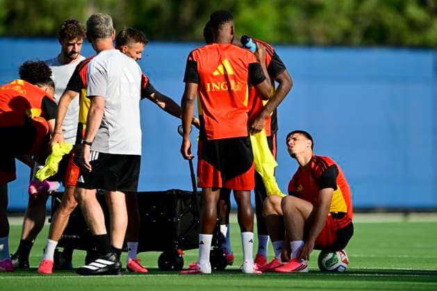 Belgian national football team - FIFA World Cup, WM, Weltmeisterschaft, Fussball 2026 - media activities 22 06 2026 RENTON, UNITED STATES OF AMERICA - JUNE 22 : Fernandez-Pardo Matias forward of Belgium pictured during a training session of the Belgian national football team during the FIFA World Cup 2026 on June 22, 2026 in Renton, United States of America, 22 06 2026 Renton United States of America  Copyright: xJanxDexMeuleneirx