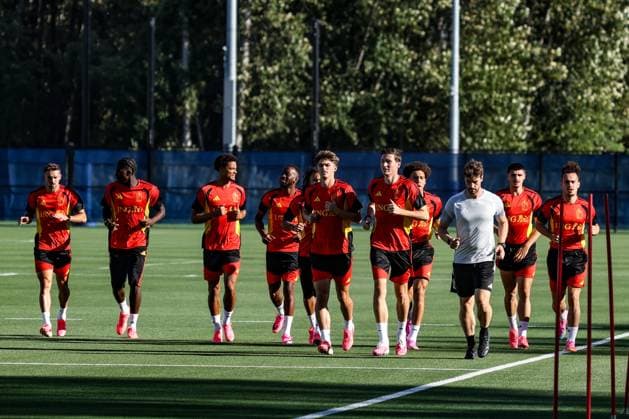 Belgium s players pictured during a training session of Belgian national soccer team Red Devils in their base camp, home of the Seattle Sounders, Renton, Seattle, USA, on Monday 22 June 2026. Yesterday the Devils played their second game in the group stage of the 2026 FIFA World Cup, WM, Weltmeisterschaft, Fussball a 0-0 draw against Iran. BRUNOxFAHY  x178855482x