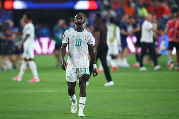 FIFA World Cup, WM, Weltmeisterschaft, Fussball 2026: Norway v Senegal NEW JERSEY, USA - 22nd June 2026: Sadio Mane of Senegal reacts at the final whistle during the FIFA World Cup 2026 Group I match between Norway and Senegal at New York New Jersey Stadium New York New York New Jersey Stadium United States of America Copyright: xCraigxMercerx xPeakxActionxPhotosx